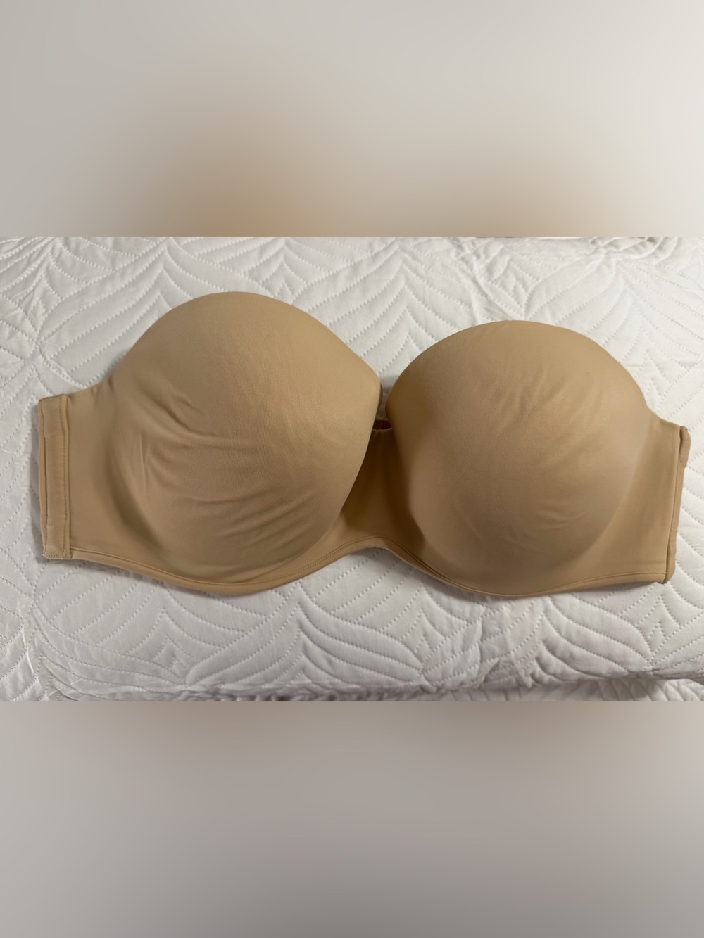 Cacique Smooth Boost Strapless Bra Sz 42D